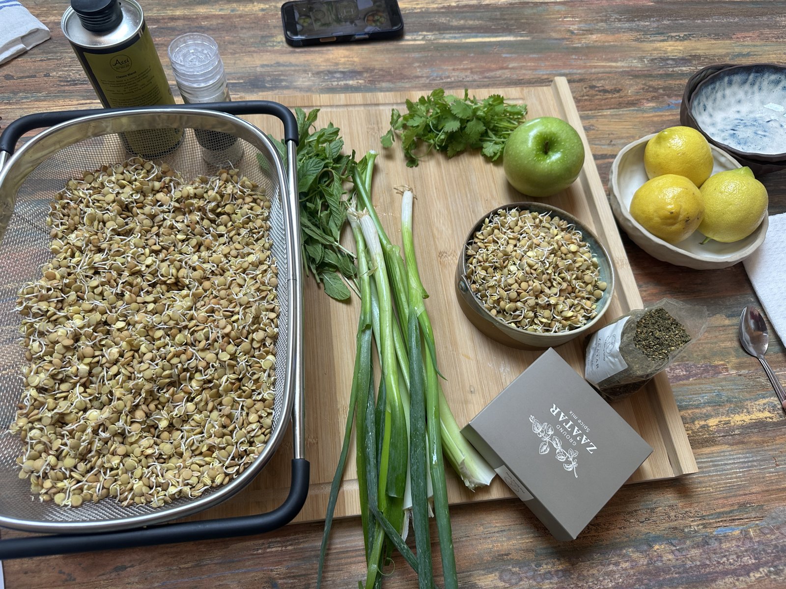 Israeli products in a home kitchen